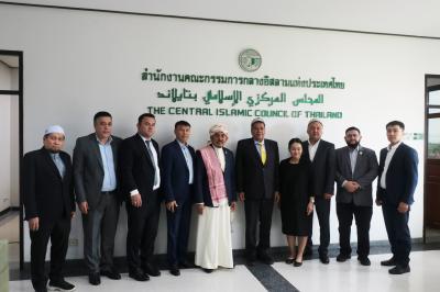 ต้อนรับ คณะผู้แทนระดับสูงด้านธุรกิจอาหารและอุตสาหกรรมฮาลาลของประเทศคาซัคสถาน สาธารณรัฐคีร์กีซ และทาจิกิสถาน